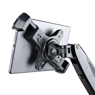 StarTech.com VESA Mount Adapter for Tablets 7.9 to 12.5in - Up to 2kg (4.4lb) - 75x75/100x100 VESA Patterns - Universal Anti-Theft Tablet VESA Mount Clamp - Secure Tablet Mount - Black monteringssæt - for tablet - sort