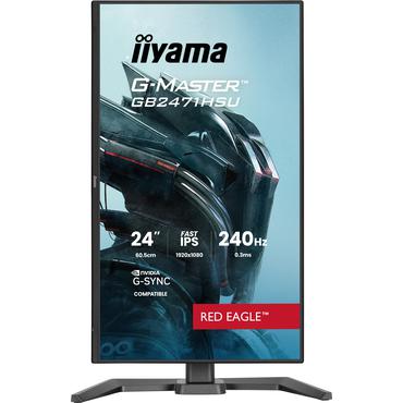 iiyama G-MASTER GB2471HSU-B1 computersk&aelig;rm 60,5 cm (23.8") 1920 x 1080 pixel Fuld HD Sort