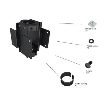 Multibrackets M Pro monteringskomponent - svart