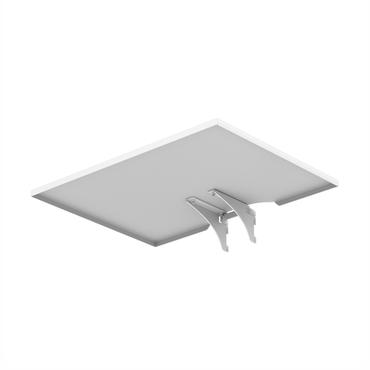 SMS X series Metal Shelf  White