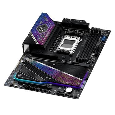 ASRock Moderkort - AMD X870 - AM5-sockel - ATX - DDR5-SDRAM - 5000 - 4 minnesplatser