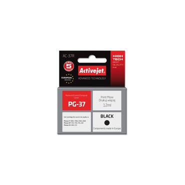Activejet AC-37R-blæk (erstatning for Canon PG-37; Premium; 12 ml; sort)