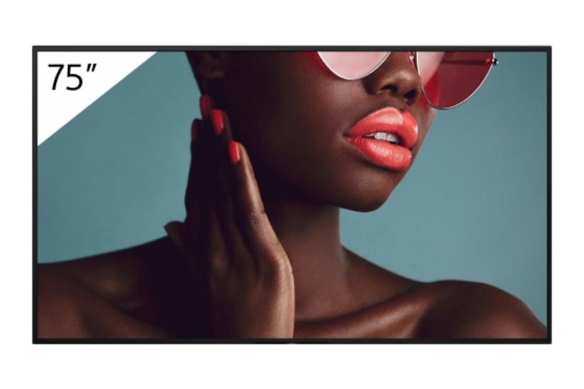 Sony Bravia Professional Displays FW-75BZ40L BZ40L Series - 75" LED-bakgrundsbelyst LCD-skärm - 4K - för digital skyltning