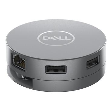 Dell 6-in-1 Multiport Adapter DA305 - dockingstation - USB-C - HDMI, DP, USB-C - GigE