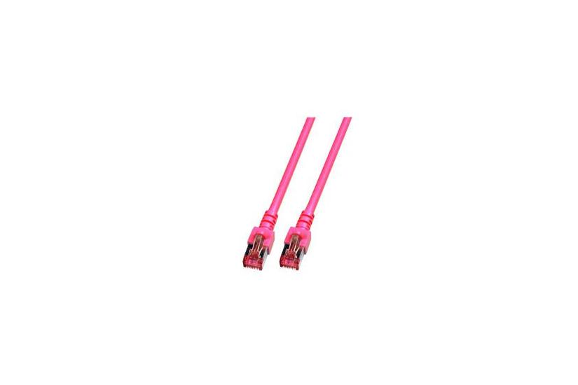 EFB Elektronik RJ45 S/FTP Cat.6 netværkskabel Magenta 2 m Cat6 SF/UTP (S-FTP)