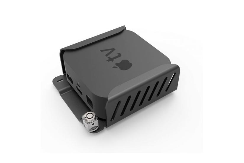 Compulocks Apple TV Security Mount (4th, 4k 1-2nd Gen) (2018-2021) with Cable Lock monteringssats - Ventilerad - f&ouml;r mediabox