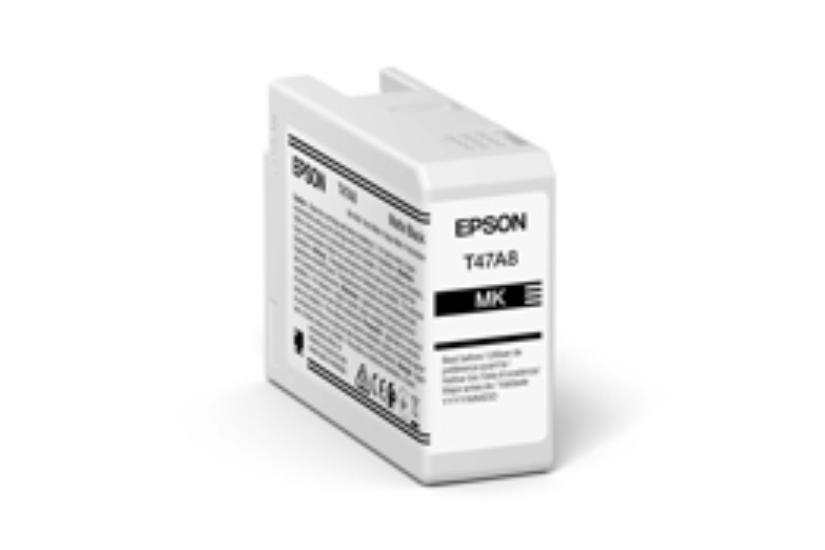 Epson T47A8 - mattsvart - original - bl&auml;ckpatron