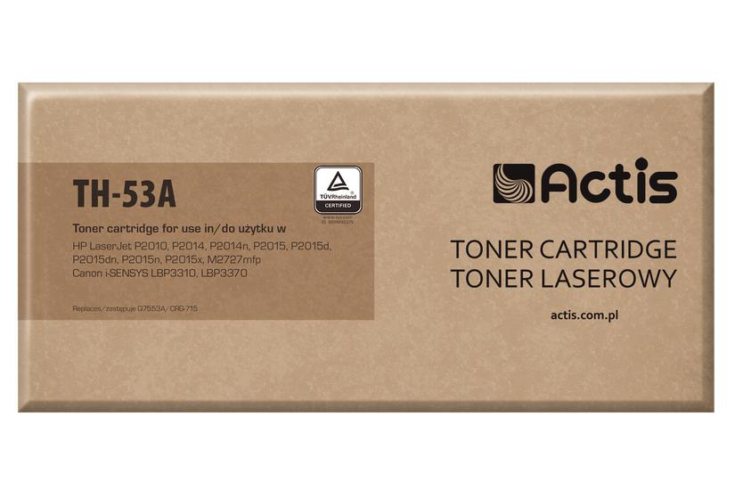 Toner ACTIS TH-53A (replacement Canon, HP 53A CRG-715 Q7553A; Standard; 3000 pages; black)