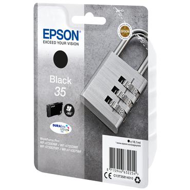 Epson 35 - svart - original - bl&auml;ckpatron