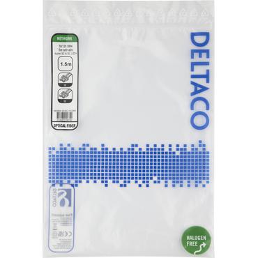 Deltaco SCSC-15-OM4 InfiniBand og fiberoptisk kabel 1,5 m 2x SC Lyser&oslash;d