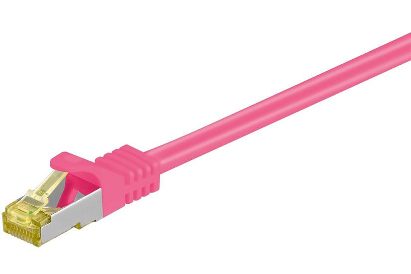 goobay patch-kabel - 1 m - magenta