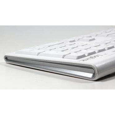 LogiLink ID0104W tastatur Mus inkluderet USB Tysk Hvid