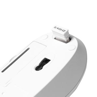 LogiLink ID0104W tastatur Mus inkluderet USB Tysk Hvid