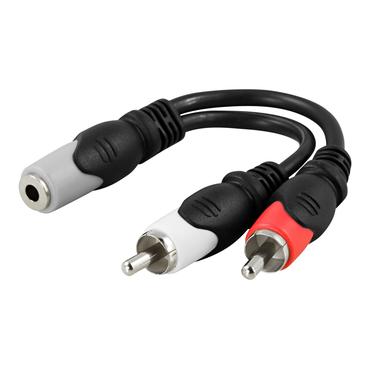 DELTACO lyd adapter