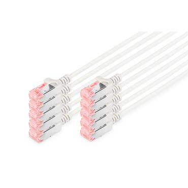 Digitus DK-1617-050S-10 netværkskabel Grå 5 m Cat6 U/UTP (UTP)