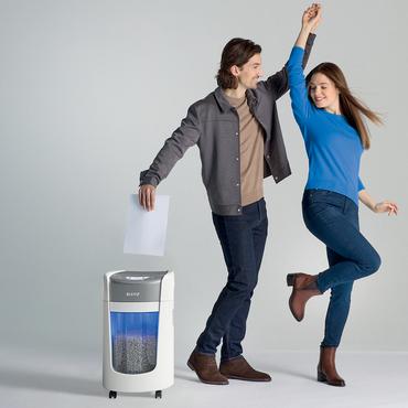 Leitz IQ OptiMax Home Office 225 mikromakulering makualtor P5 15 L - Hvid