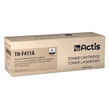 Actis Tonerpatron TH-F411A (erstatning HP 410A CF411A; Standard; 2300 sider; blå)