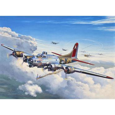 Revell B-17G Flying Fortress Model af fly Monteringssæt 1:72