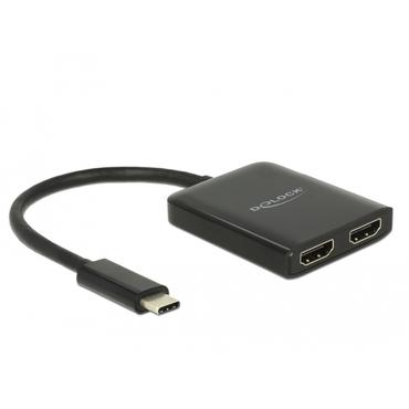 Delock Ekstern videoadapter - STDP4320 - USB-C