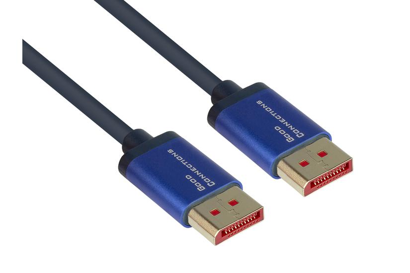 Alcasa 4814-SF020B DisplayPort kabel 2 m Bl&aring;