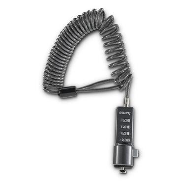 Hama Combination Lock for Netbooks, 4 digits, anthracite
