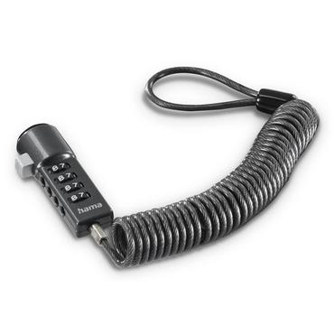 Hama Combination Lock for Netbooks, 4 digits, anthracite
