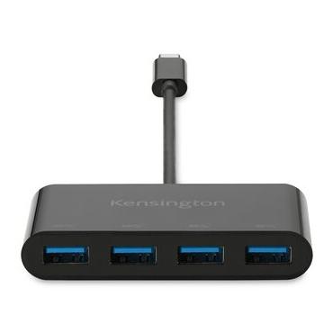 Kensington CH1200 - hubb - USB-C, 10 Gbps, 4-portarshubb - 4 portar