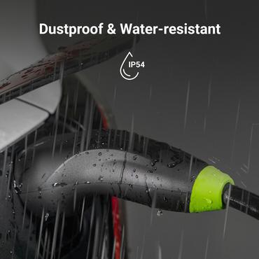 Green Cell EVKABGC03 opladningskabel til elbil Sort Type 2 3 5 m