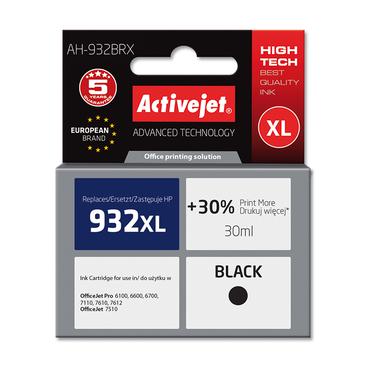 Activejet AH-932BRX bl&aelig;k (erstatning HP 932XL CN053AE; Premium; 30 ml; sort)