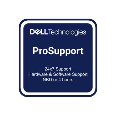 Dell Uppgradera fr&aring;n 3 &Aring;r ProSupport till 3 &Aring;r ProSupport 4H - ut&ouml;kat serviceavtal - 3 &aring;r - p&aring; platsen