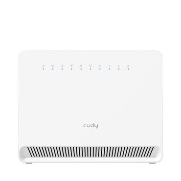 Cudy LT500E tr&aring;dl&oslash;s router Hurtigt ethernet Dual-band (2,4 GHz / 5 GHz) 4G Hvid