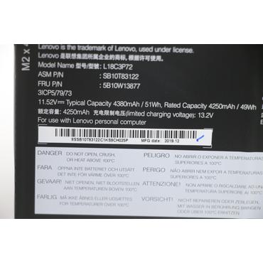 Celxpert L18C3P72 - batteri till bärbar dator - Li-Ion - 4380 mAh