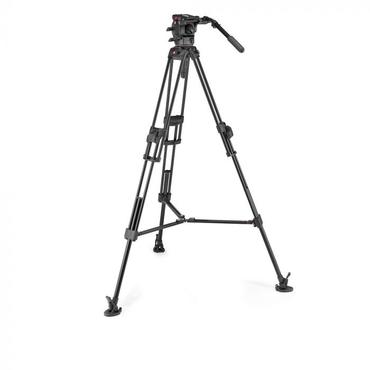 Manfrotto 526 Pro kamerastativ Actionkamera 3 ben Sort