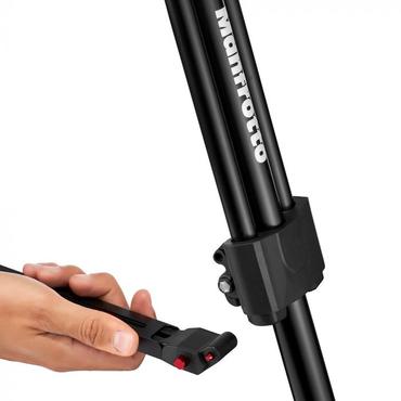 Manfrotto 526 Pro kamerastativ Actionkamera 3 ben Sort