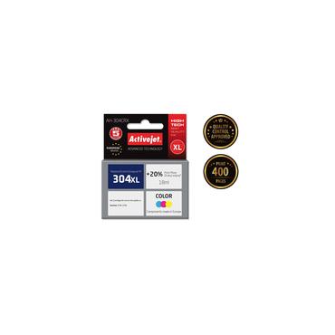 Activejet AH-304CRX Bl&aelig;k (erstatning HP 304XL N9K07AE; Premium; 18 ml; farve)