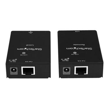 StarTech.com USB 2.0 Extender Kit over Cat5e/Cat6 Cable (RJ45)