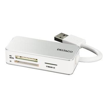 DELTACO USB 3.0 Kortlæser