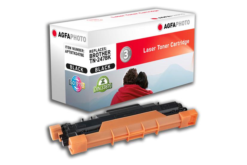 AgfaPhoto - sort - kompatibel - tonerpatron (alternativ til: Brother TN247BK)