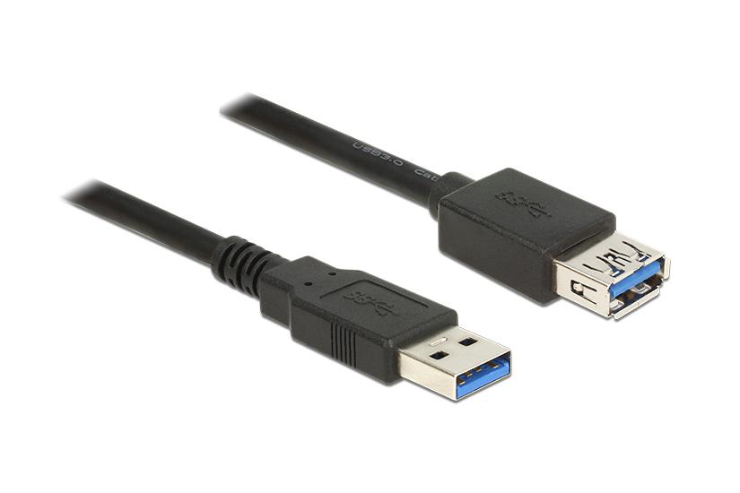 Delock Extension cable USB 3.0 - USB-f&ouml;rl&auml;ngningskabel - USB typ A till USB typ A - 3 m