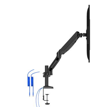 AOC AD110DX monteringssæt - justerbar arm - for 2 LCD displays - gasfjeder - sort
