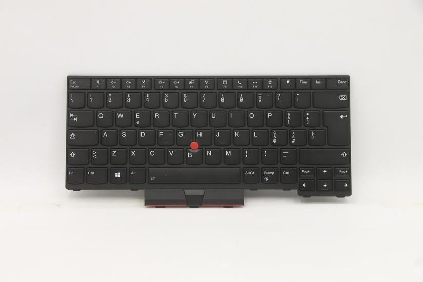 Sunrex - notebooks udskiftningstastatur - med Trackpoint, UltraNav - QWERTY - italiansk - sort