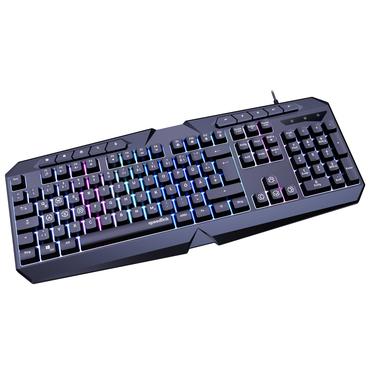 SPEEDLINK Gaming Tastatur LUDICIUM RGB Rainbow schwarz retail