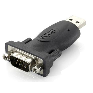 Equip 133382 kabel k&oslash;nsskifter USB A RS-232 Sort