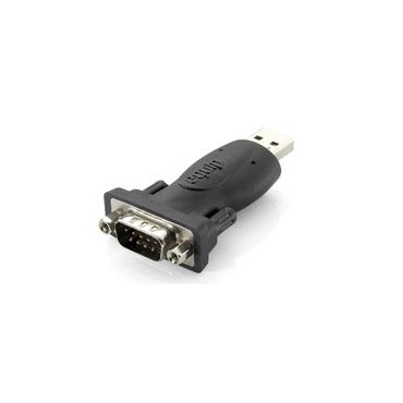 Equip 133382 kabel k&oslash;nsskifter USB A RS-232 Sort