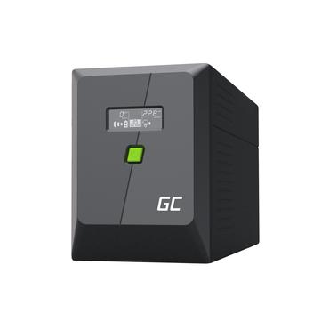 Green Cell UPS-enhed 2 kVA 1400 W 4 AC stikkontakt(er)