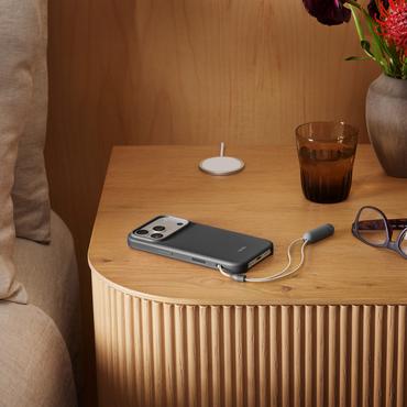 Apple MGY74LL/A mobiltelefon etui 16 cm (6.3") Cover Granit, Grå