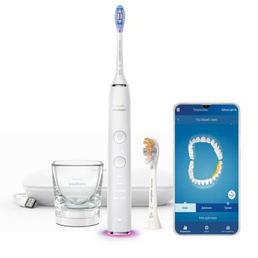 Philips Sonicare DiamondClean Smart 9400 HX9917 - tandborste - vit