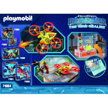 Playmobil Dragons 71084 leget&oslash;jss&aelig;t
