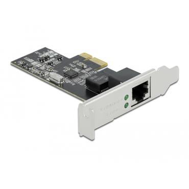 Delock PCI Express x1 Card to 1 x 2.5 Gigabit LAN - netværksadapter - PCIe 2.1 - 2.5GBase-T x 1