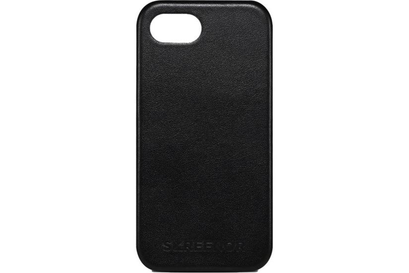 SCREENOR Mobilcover - Apple - Cover - Sort - Ægte læder, Termoplastisk polyuretan (TPU)